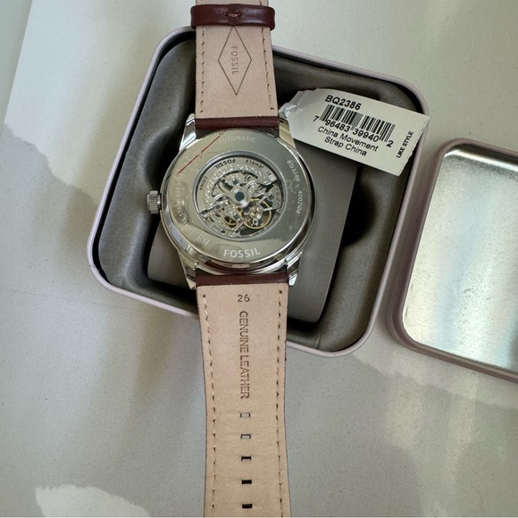 NWT Fossil Flynn Automatic Dial Watch for Men - Picture 4 of 10